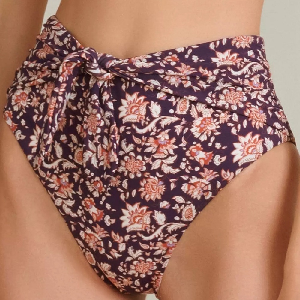 NWT Veronica Beard Azoia Bikini Bottom - Ultramarine Multi